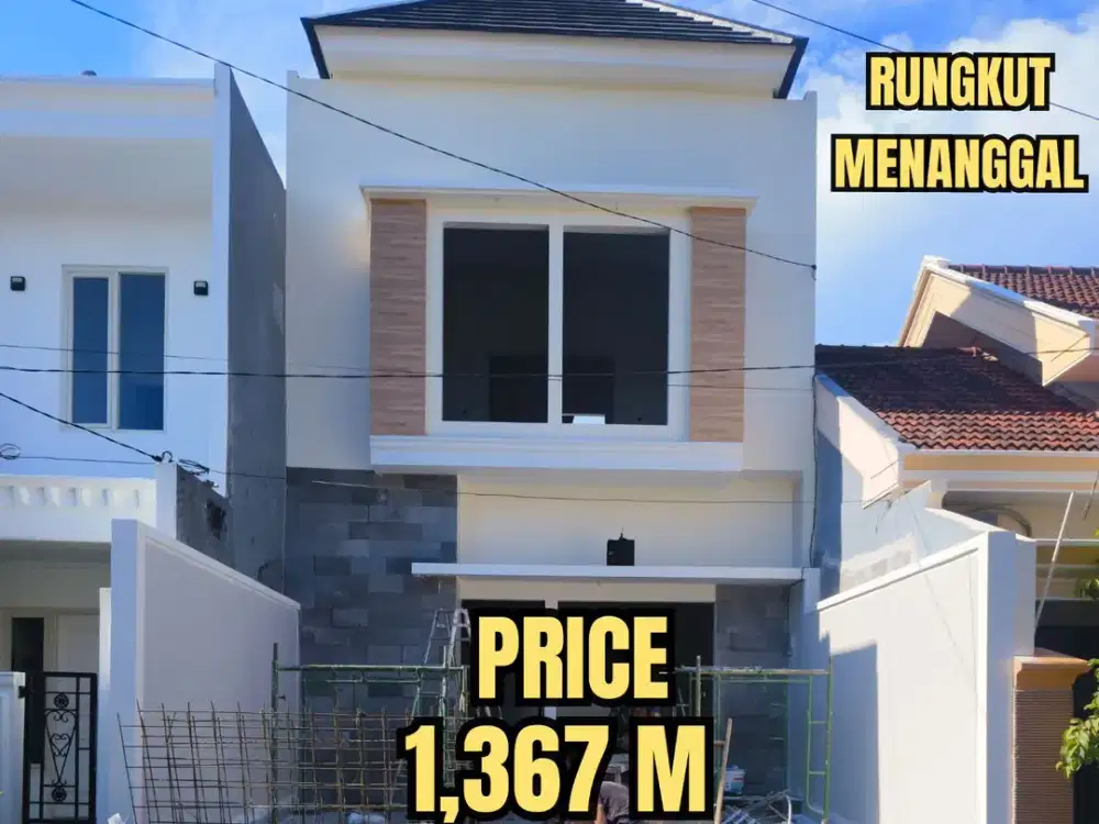 ‼️BARU GRESS ‼️RUMAH RUNGKUT MENANGGAL HARAPAN SURABAYA TIMUR. DEKAT MERR, SUPERINDO, TOL, BANDARA JUANDA, Dll