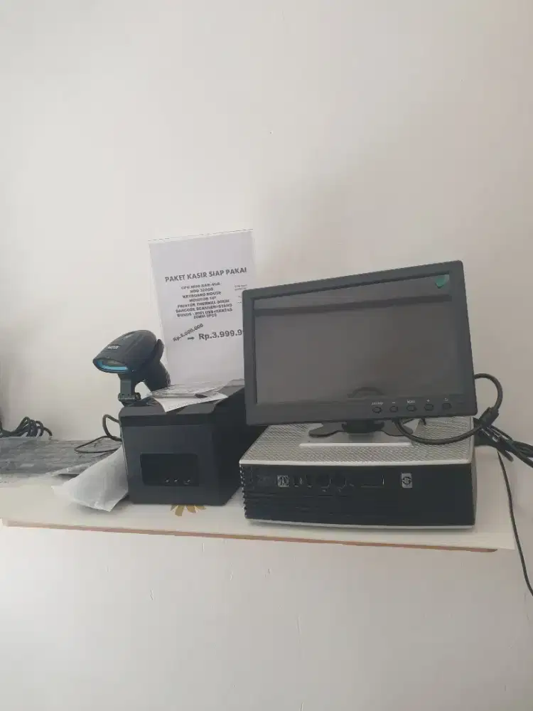 Komputer kasir siap pakai.fullset