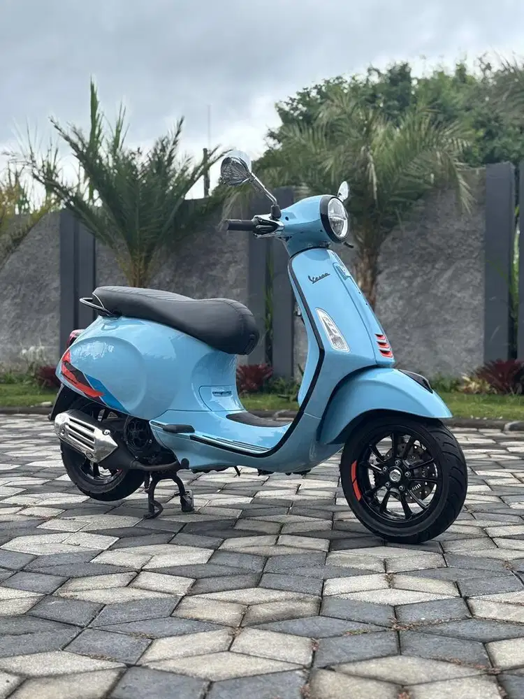 Vespa Primavera S 150 ABS Iget 2023 Biru Muda Odo 2rb Koko Motor