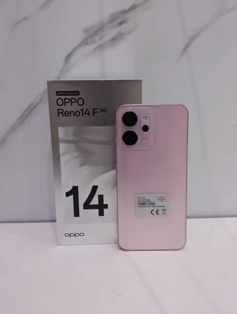 OPPO RENO 14F 5G 12/256 BEKAS