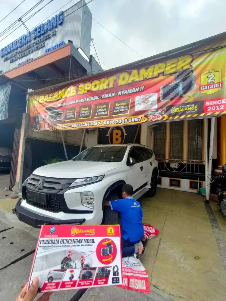 Atasi Mobil Limbung Tanpa Modif dg Pasang BALANCE DAMPER , Garansi 5TH
