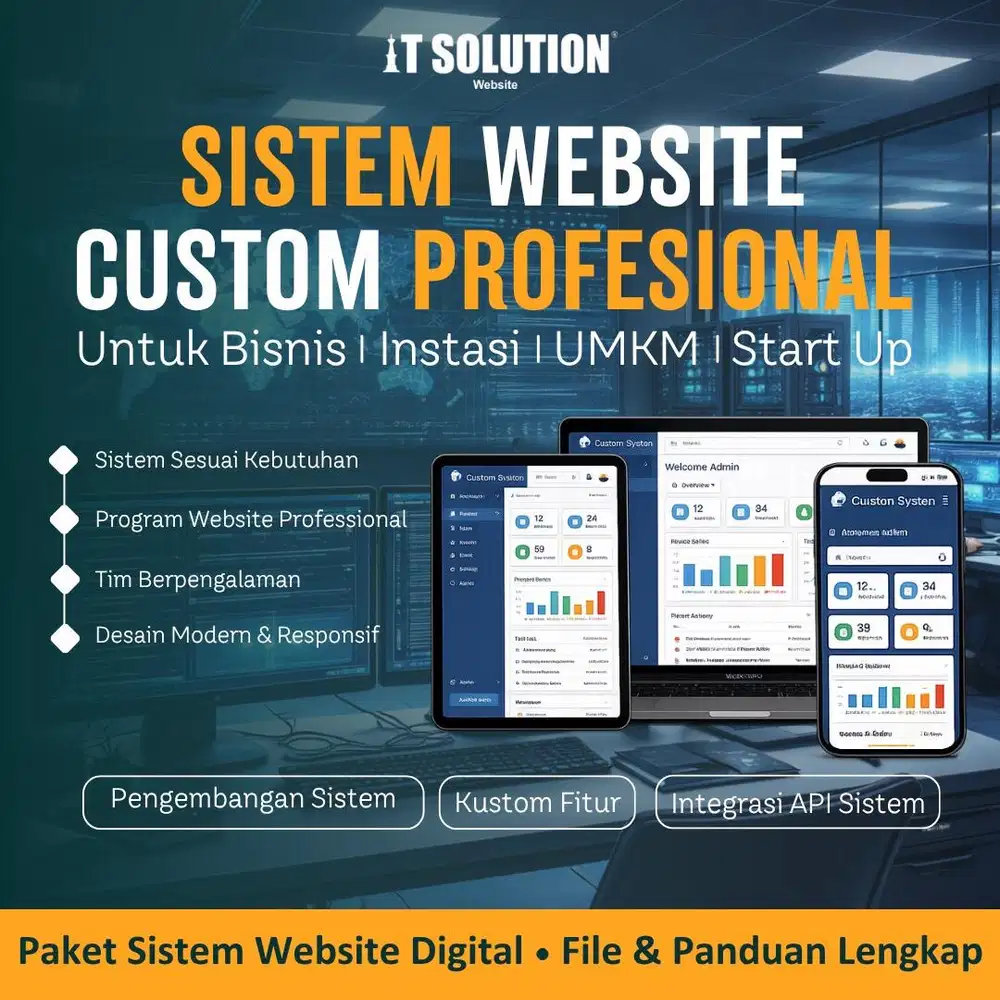 Pembuatan Website Custom di Jakarta Selatan
