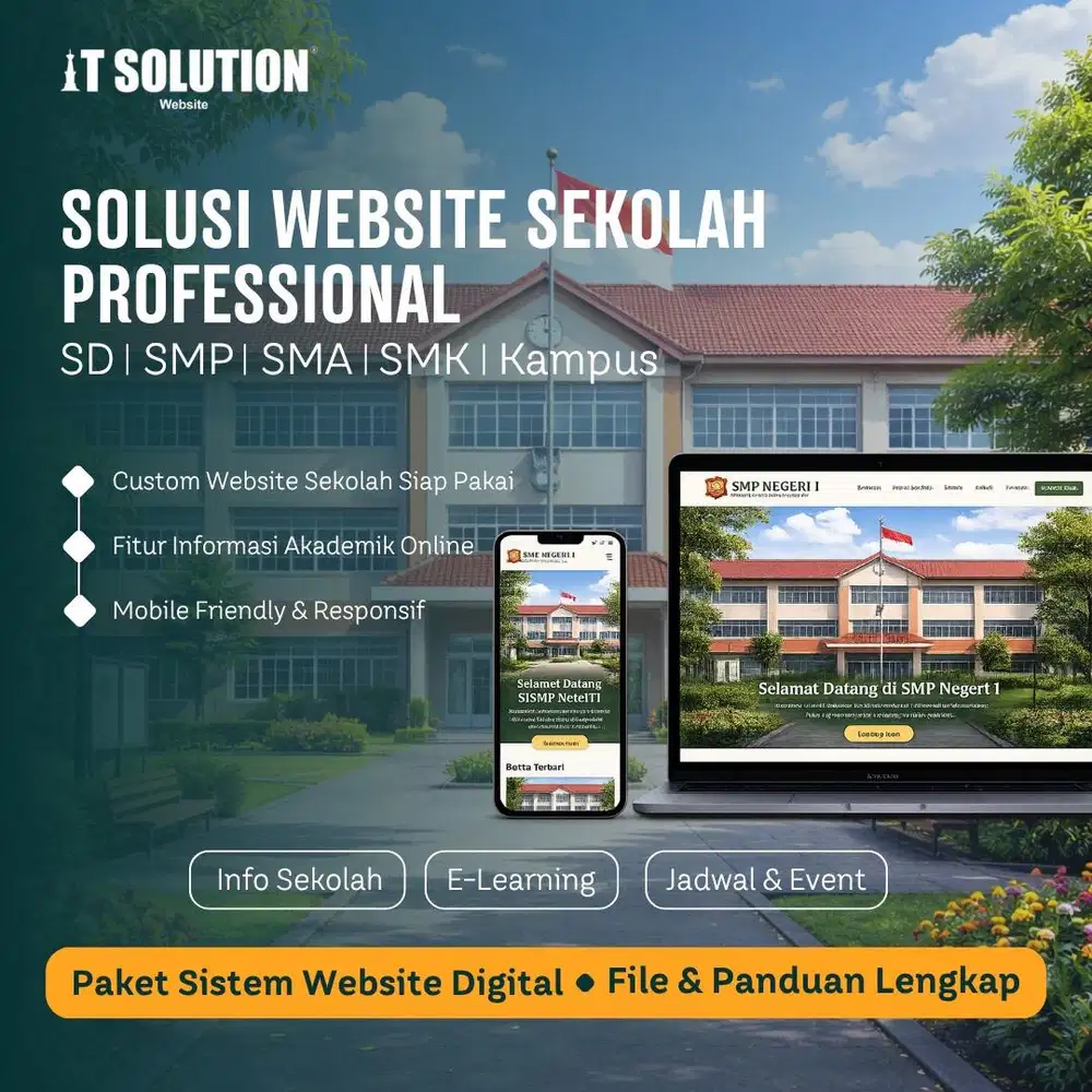 Pembuatan Website Sekolah di Jakarta Selatan