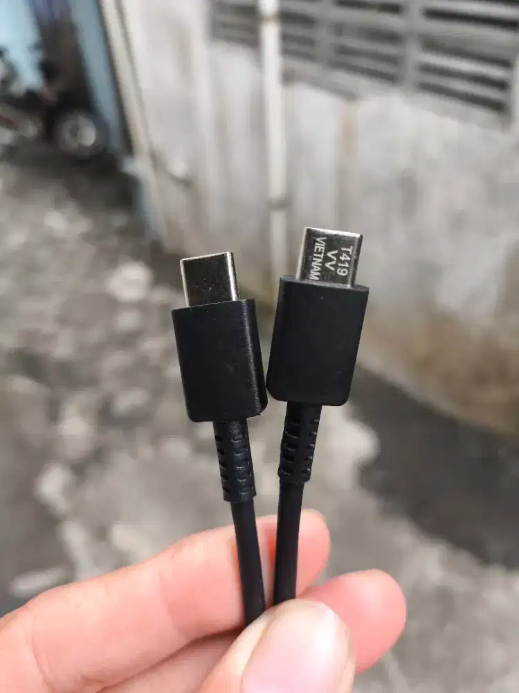 Kabel Samsung Ori Vietnam Ukir 5A Support Super Fast Charging C to C