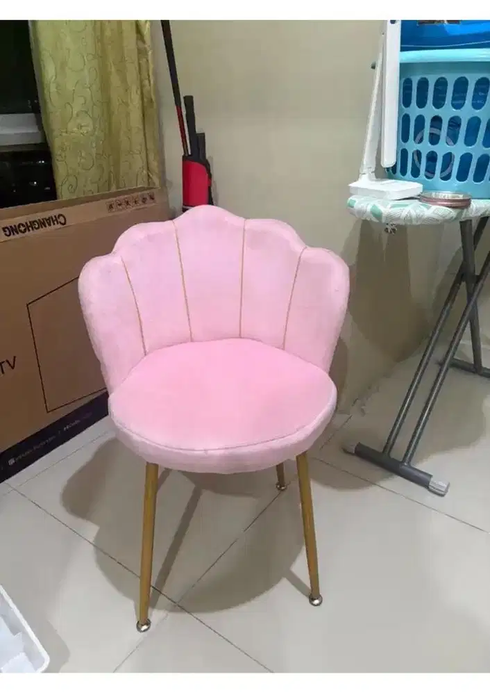 Kaca kursi meja gantungan