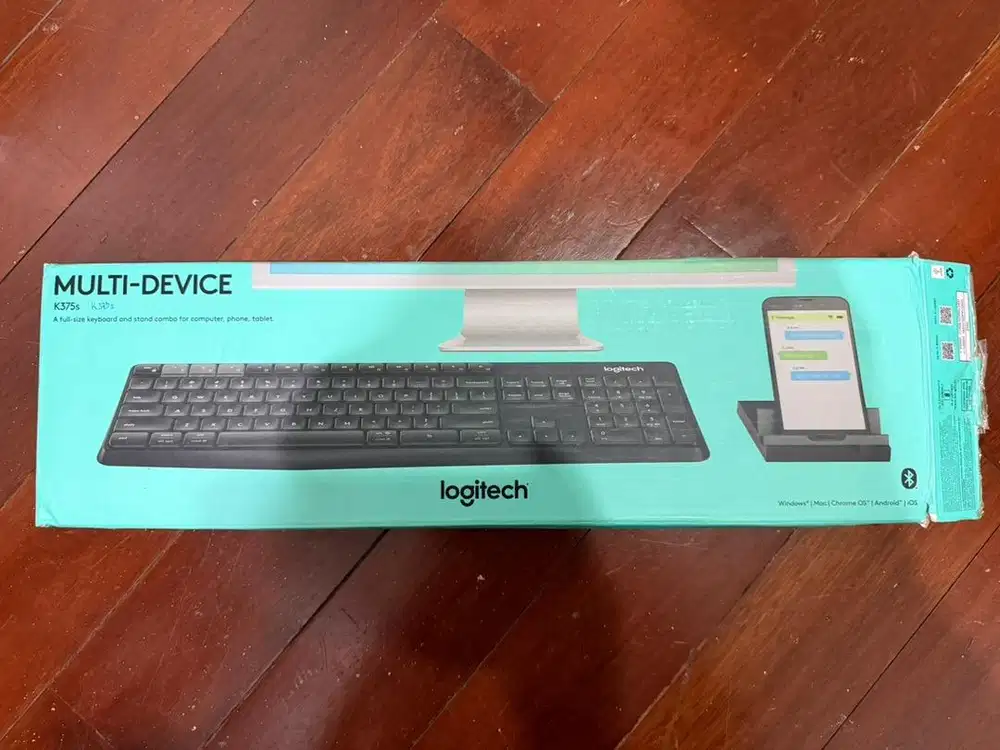 Logitech K375s Multi Device Wireless Keyboard + USB unifying + Stand