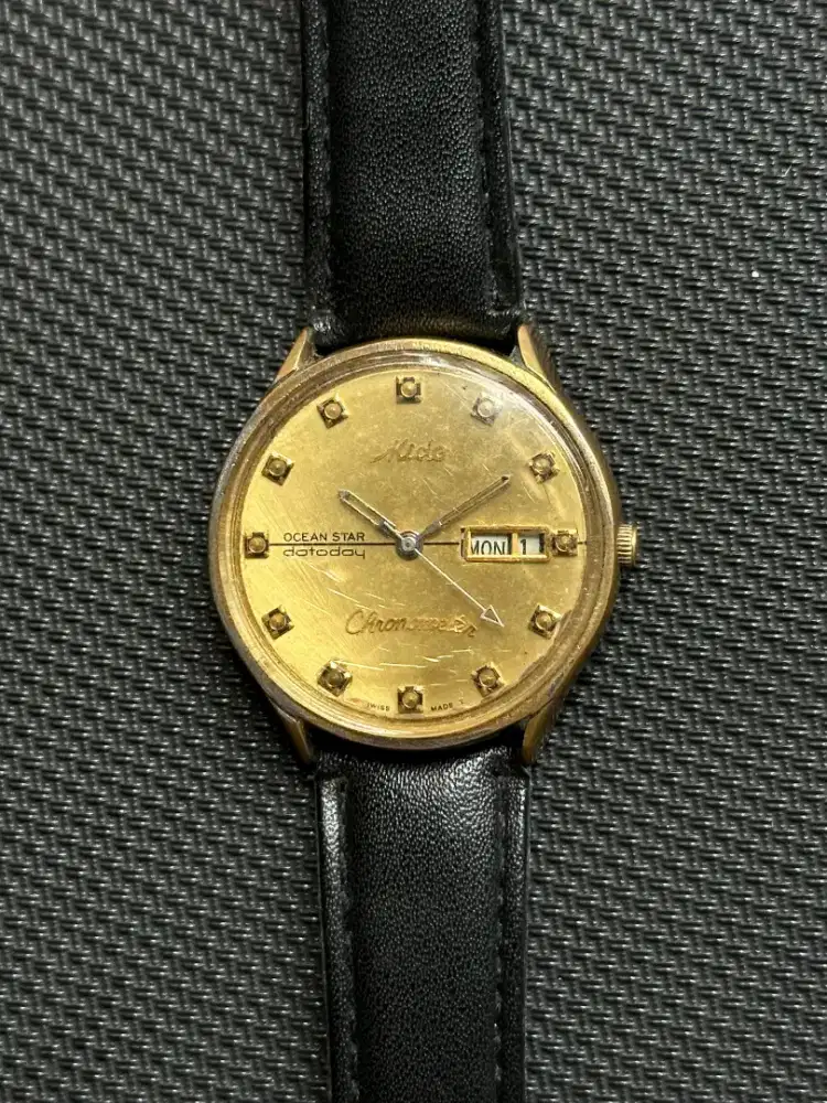 Jam tangan mido dresswatch super langka