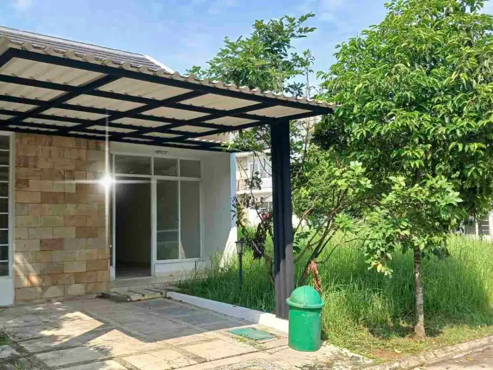 DIJUAL RUMAH HOEK SERPONG NATURA CITY, TANAH SUPER LUAS