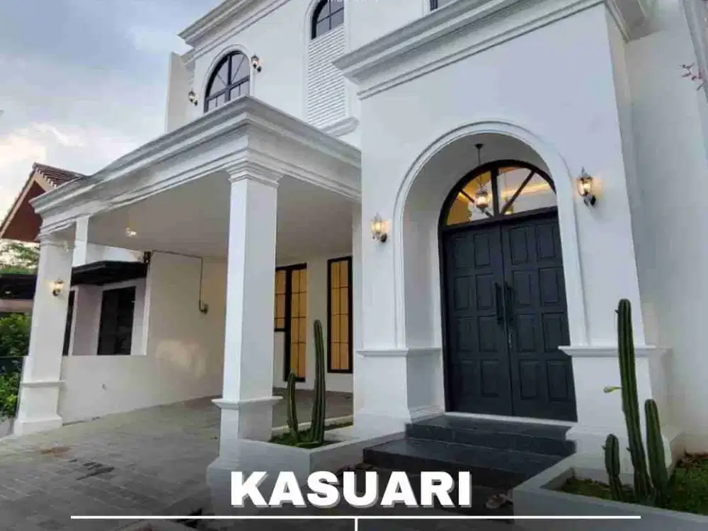 Dijual rumah tipe american classic siap huni di  Kasuari Bintaro