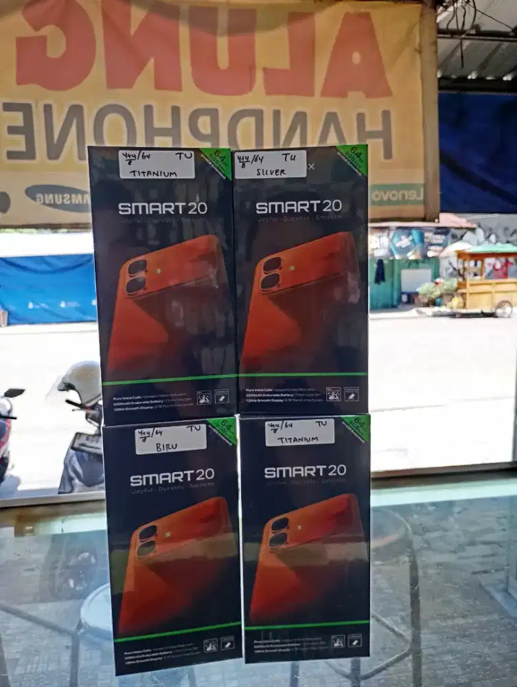 INFINIX SMART 20 RAM TOTAL 8GB / 64GB