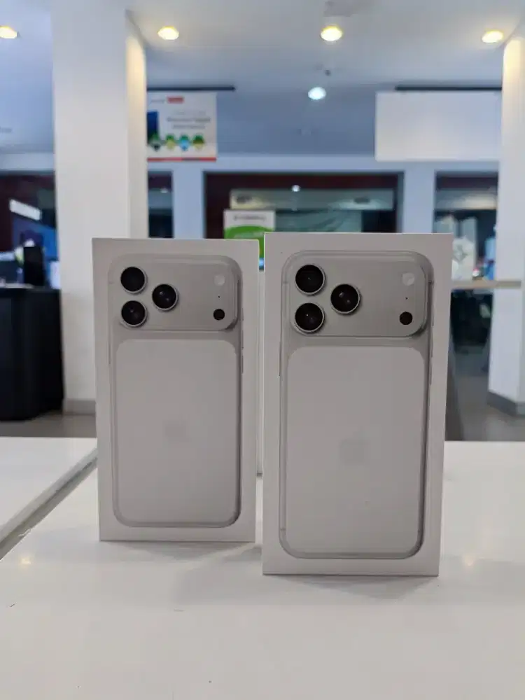 Ready Stock iPhone 17 Pro Max Silver iBox Bisa Tukar Tambah / Kredit