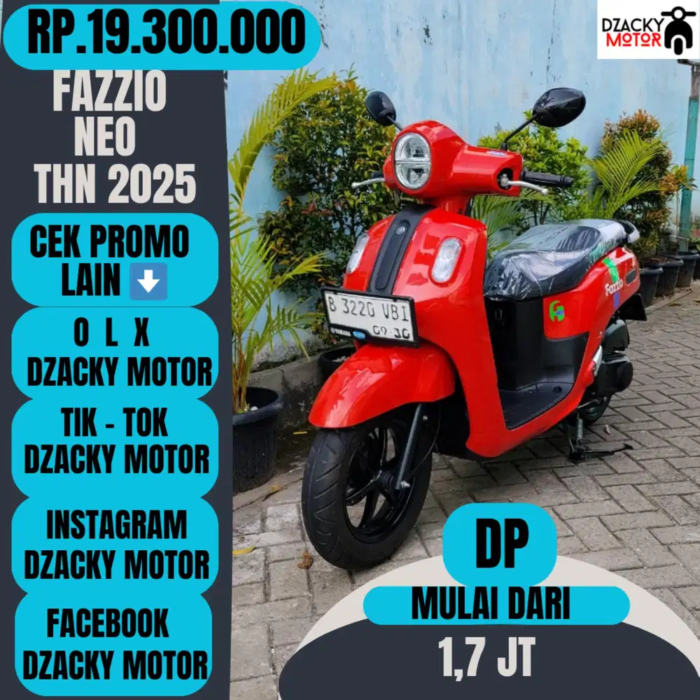 FAZZIO NEO THN 2025 SECOND LIKE NEW