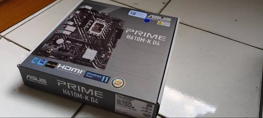 Asus H610M-K DDR4 + 12400F [ BUNDLING ]