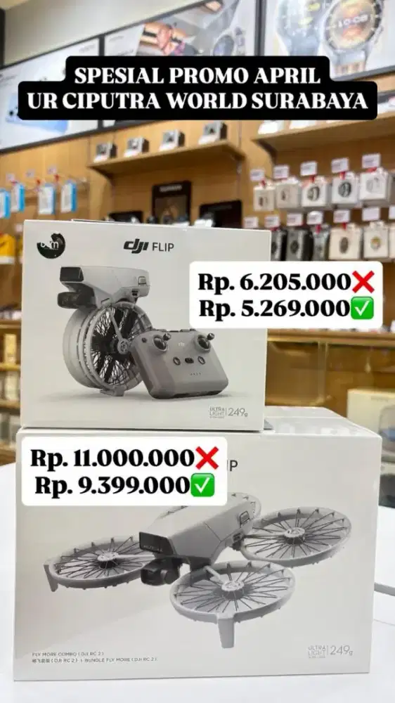 PROMO DJI FLIP! BISA CICILAN YA