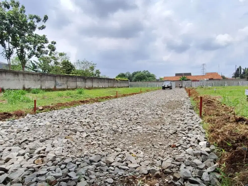 Akses Mudah ke Tol Pamulang, Kavling SHM Row Jalan 5 Meter