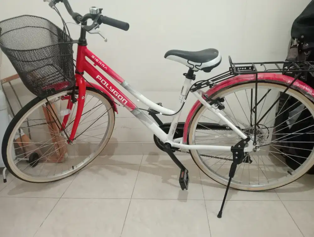 bicycle wanita masih baru
