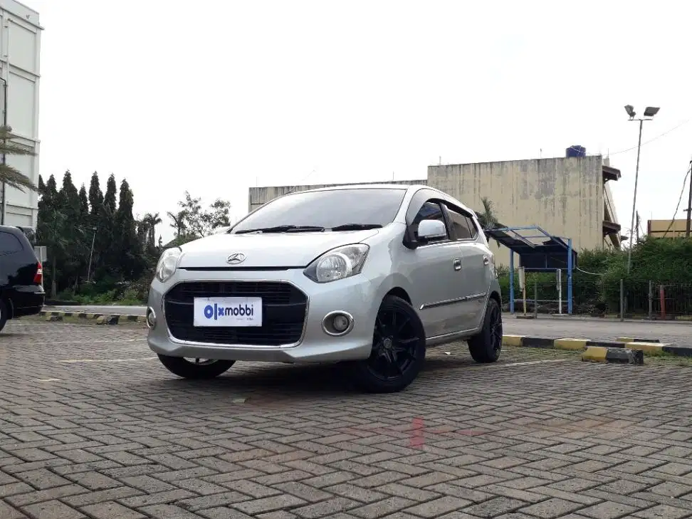 TDP 4,JT, Daihatsu Ayla 1.0 X Bensin-AT Silver 2013