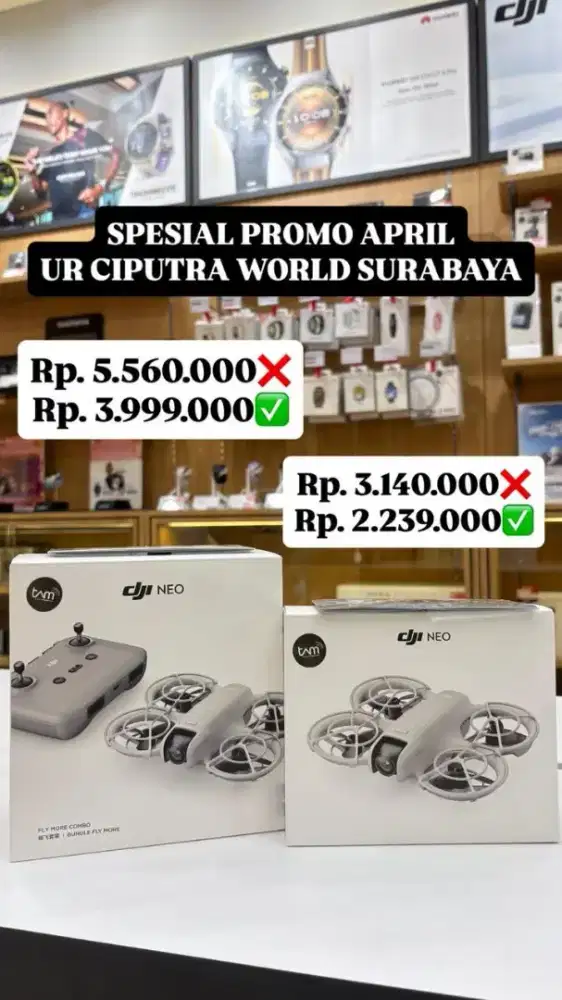 PROMO DJI NEO! BISA CICILAN YA