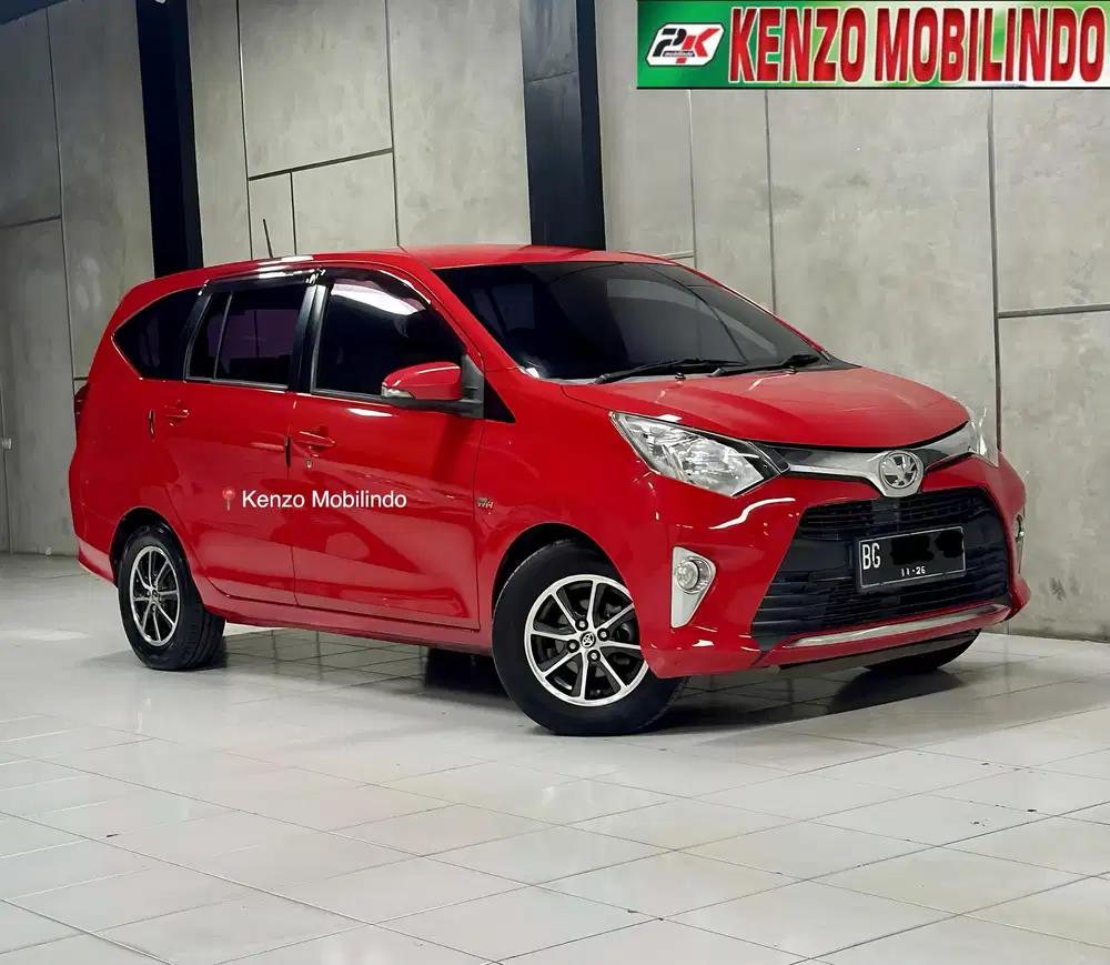 Calya 1,2 G AT 2016/2017 merah,tgn 1 km 77rb super istimewah dp 22jt