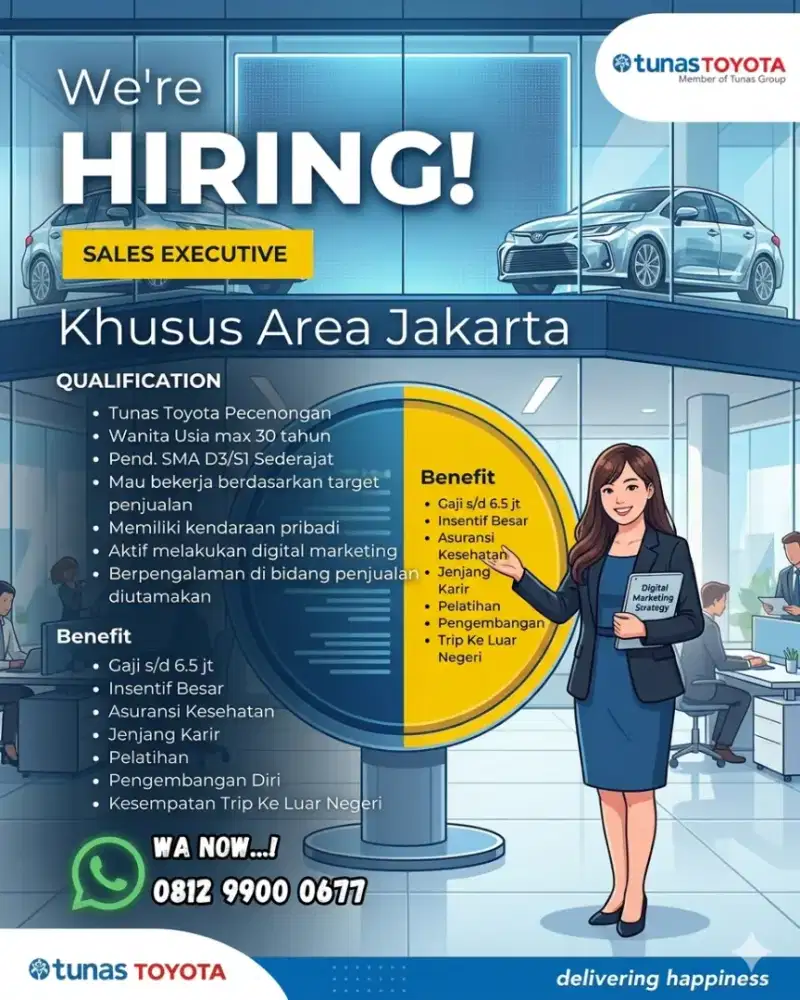 Lowongan kerja sales marketing