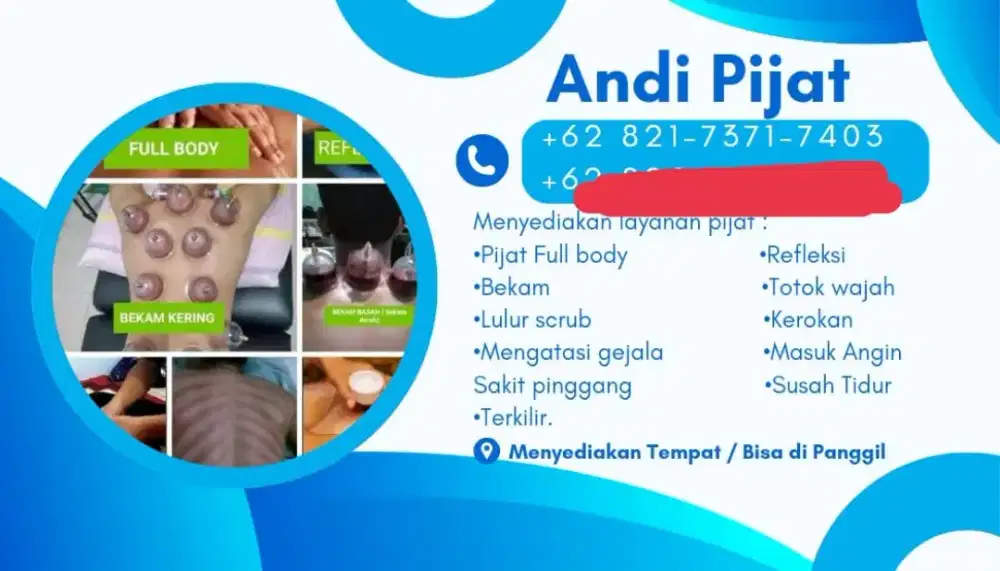 Pijat sehat terafis pria