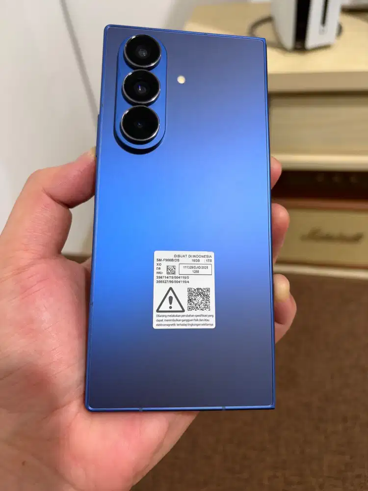 samsung z fold 7 16gb/1tb ram 16/1 tb resmi sein indoensia