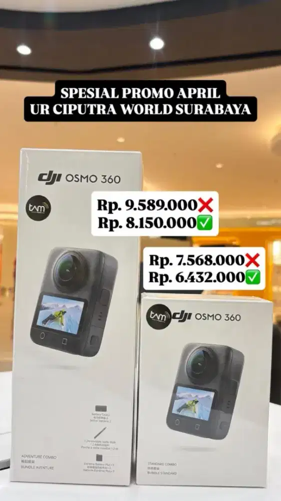 PROMO DJI OSMO 360! BISA CICILAN YA