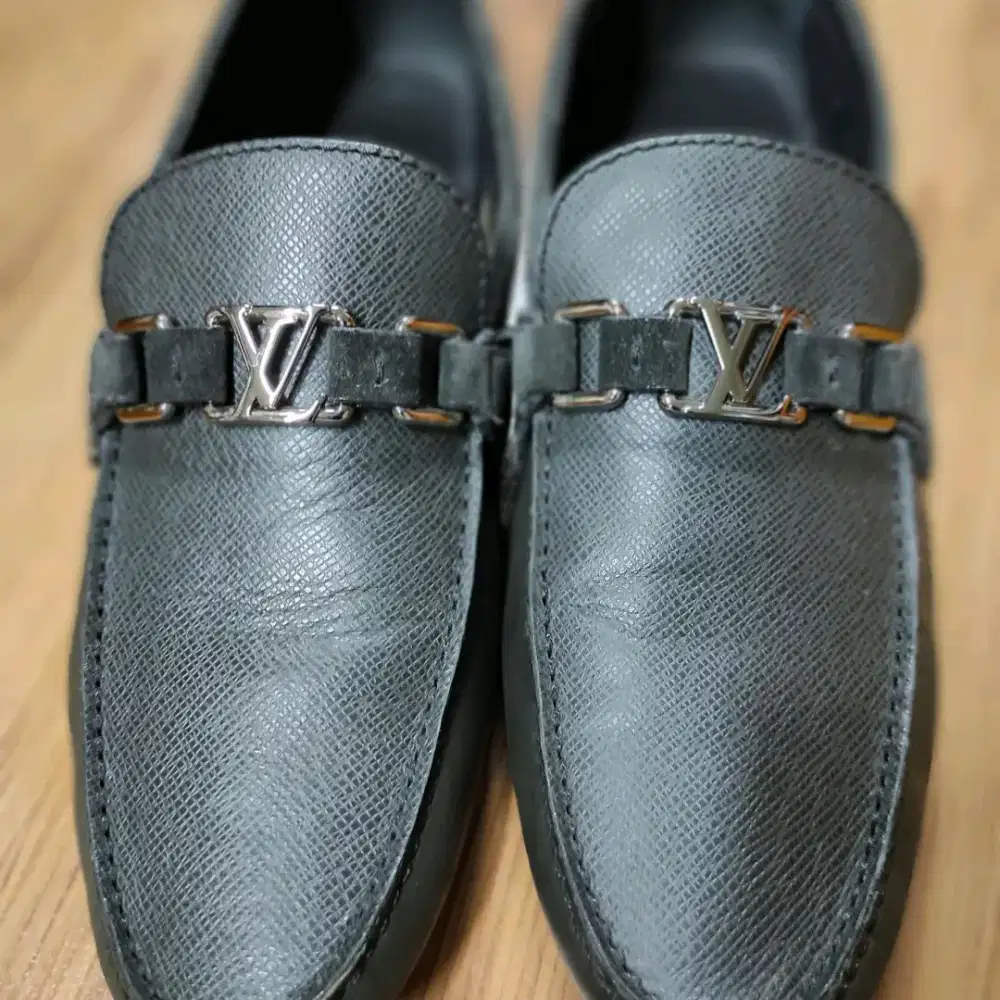Louis Vuitton loafer hockenheim authentic rare condition