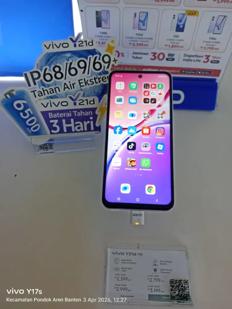 Vivo Y21d 8/128GB