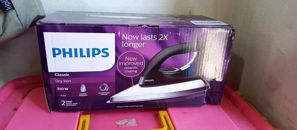 setrika philips baru