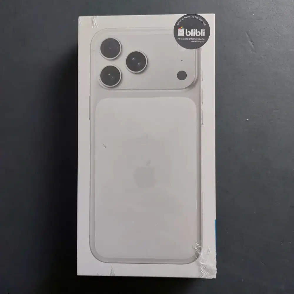 IPHONE 17 PRO MAX 256GB SILVER GARANSI RESMI