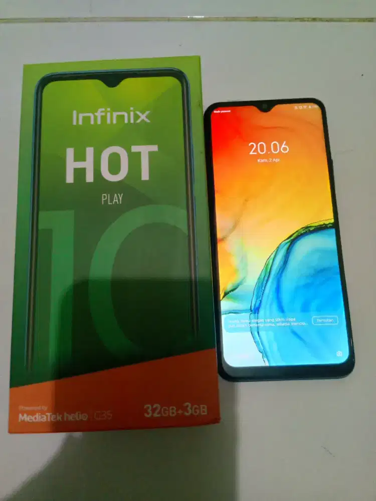 Infinix Hot 10 play 3/32gb