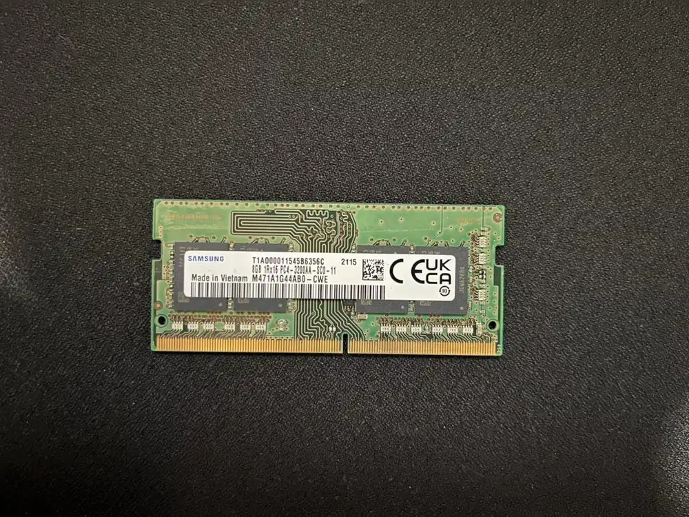 RAM LAPTOP SODIMM SAMSUNG 8 gb 3200mhz ddr4
