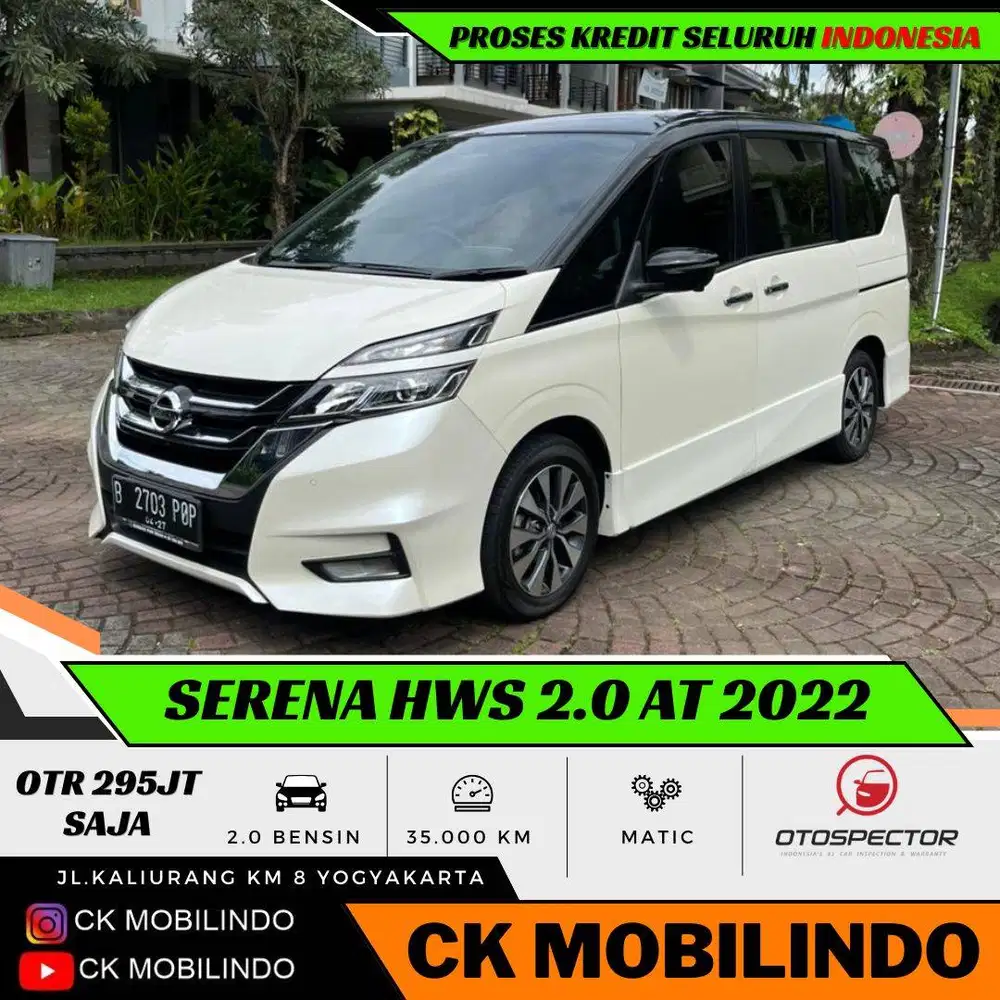 Nissan Serena HWS Matic 2022 ISTIMEWA DP Minim Bisa Kredit Zenix
