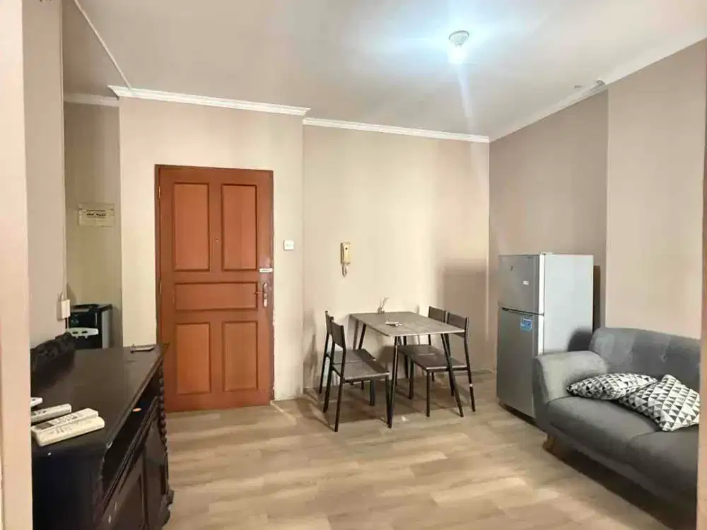 disewakan apartemen gading mediterania kelapa gading 2 kamar full furnish .