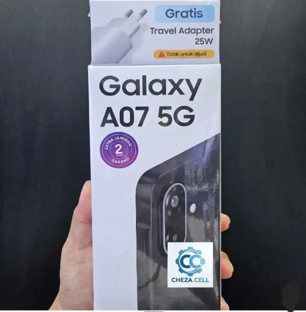 New Samsung Galaxy A07 5G 6/128GB Garansi Resmi