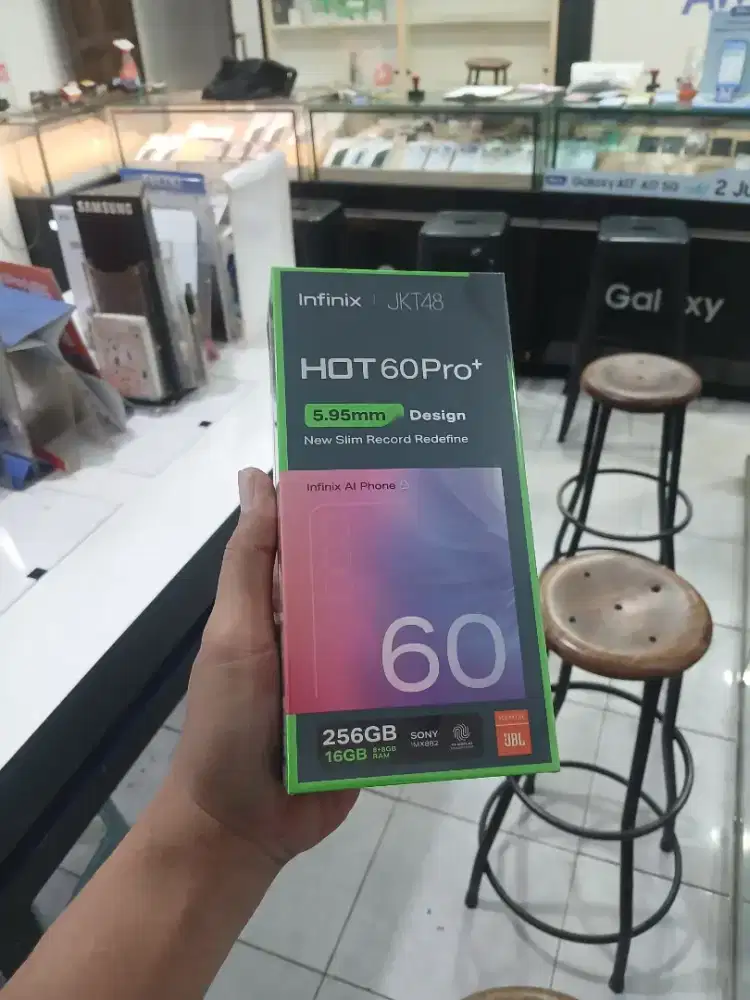 [ Fast respon WA ] Infinix Hot 60 Pro+ 8+8/256 Garansi resmi 1thn