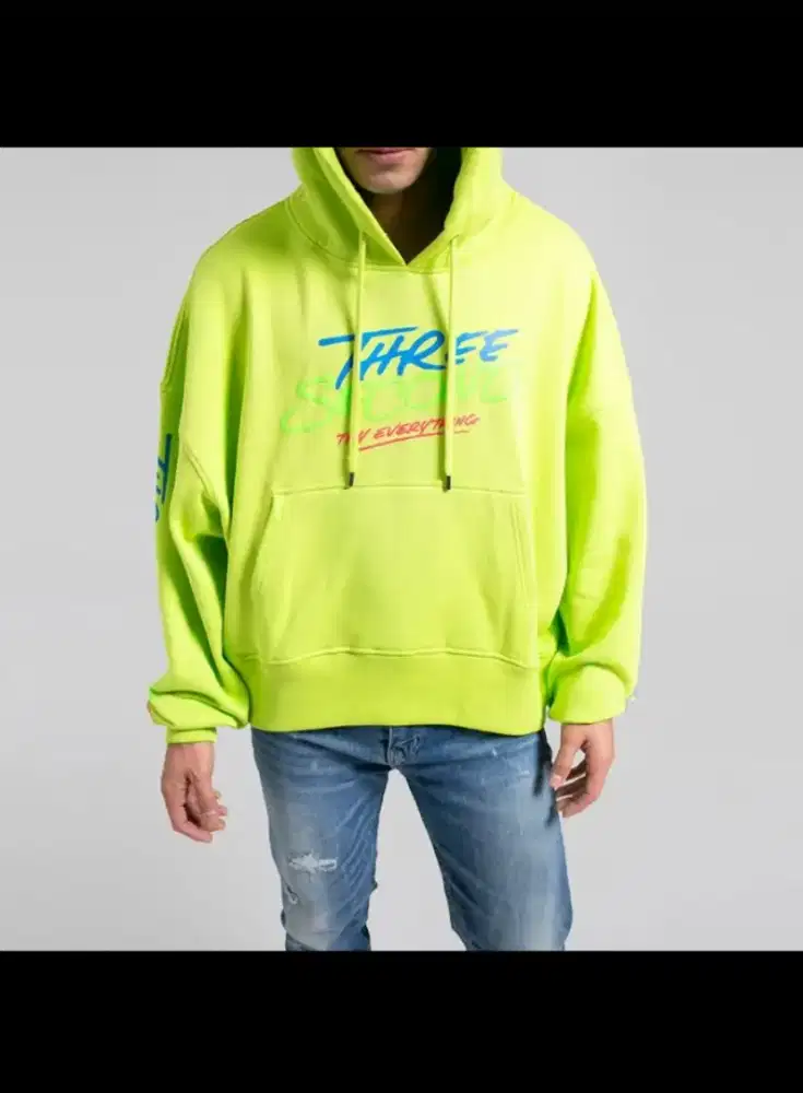 Hoodie 3second oversize