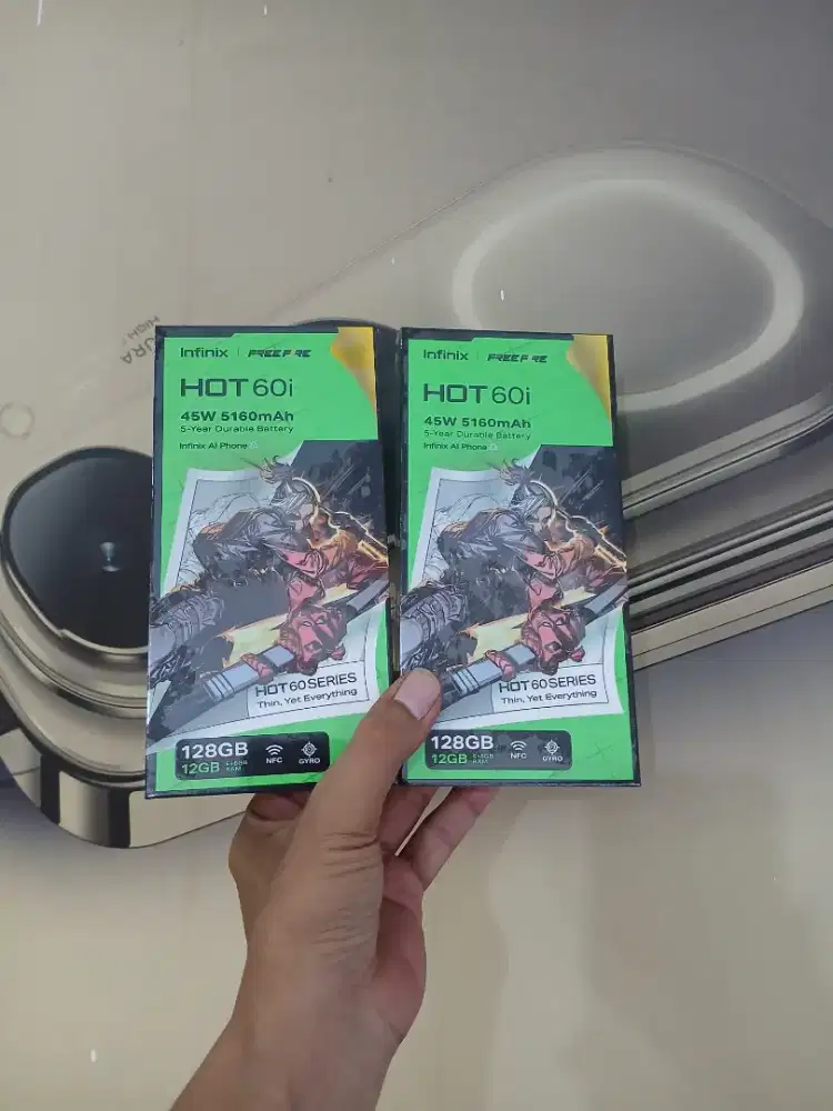 [ Fast respon WA ] Infinix Hot 60i NFC 6+6/128 Garansi resmi 1thn
