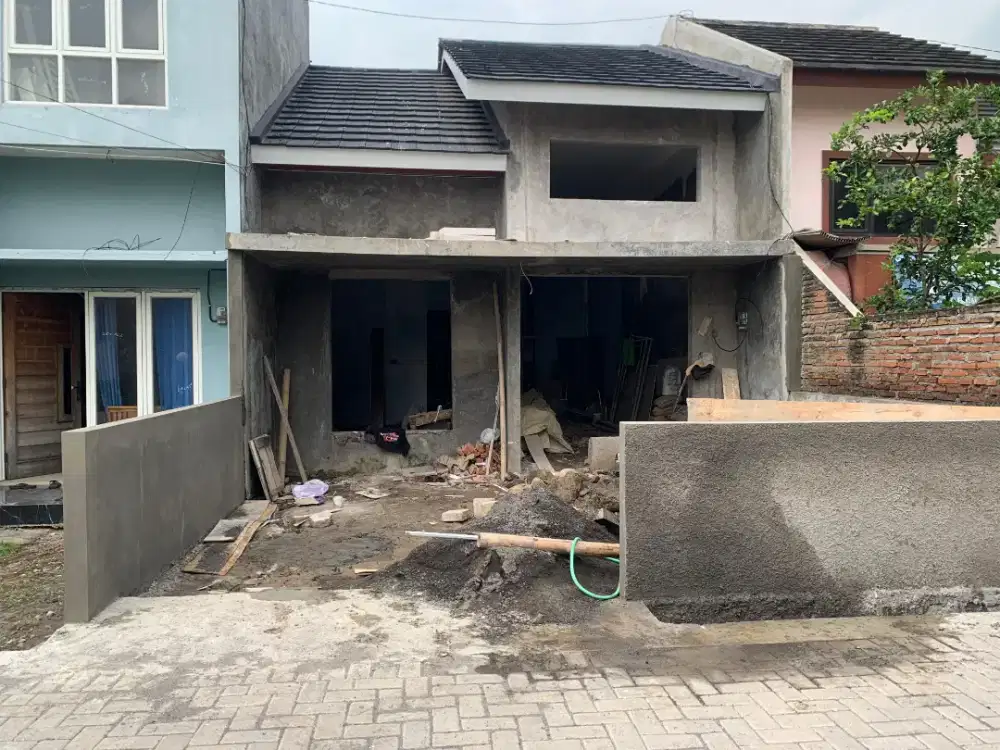 RUMAH BARU PROGRES BANGUN GRAHA MUKTI BPD 3 PEDURUNGAN