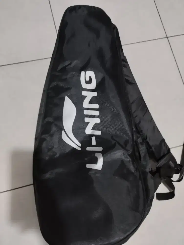 Tas Raket Li-ning masih seperti baru