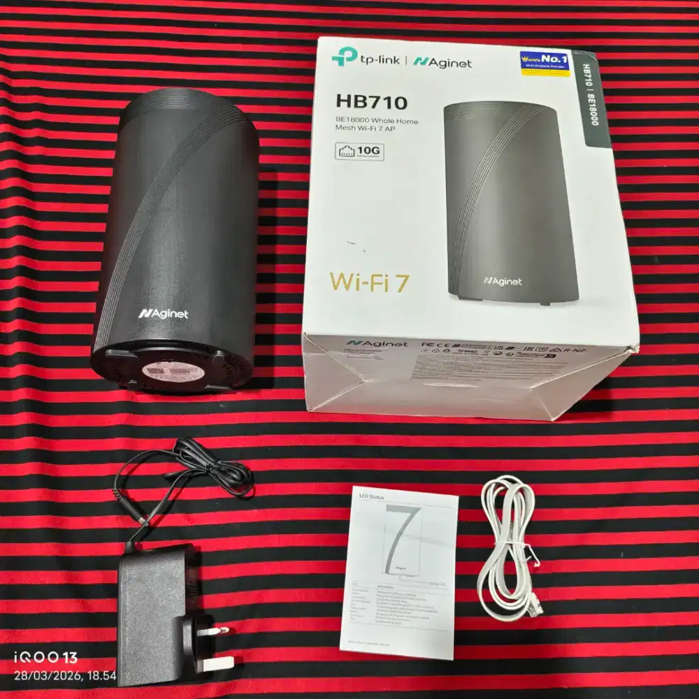 Router Premium Wi-Fi 7 BE18000 TP-Link HB710