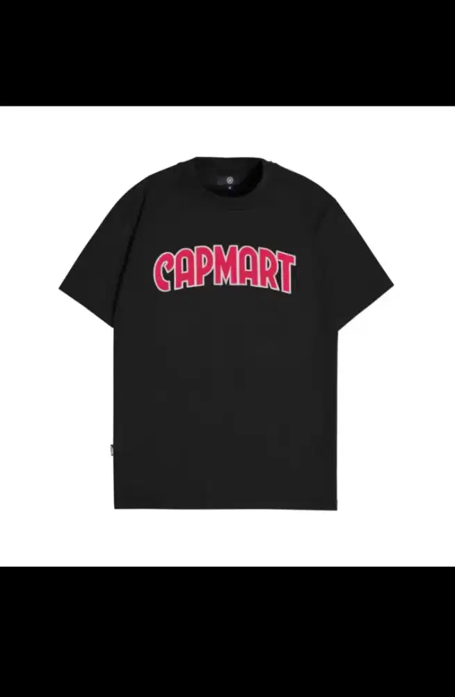 Capmart kaos katun pria