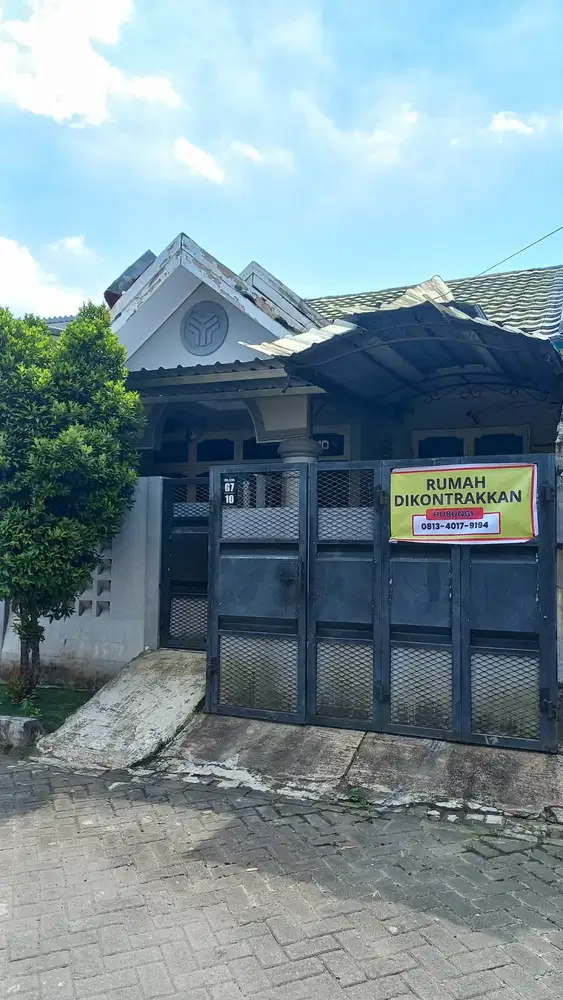 Dikontrakkan Rumah Semi Furnish Dekat BTP dan Kampus 2 PNUP