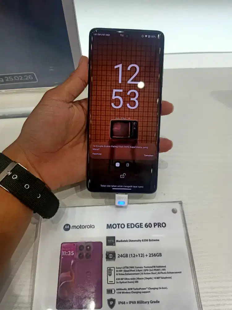 MOTO EDGE 60 PRO  (12+12)/256 Mau cicilan tanpa DP