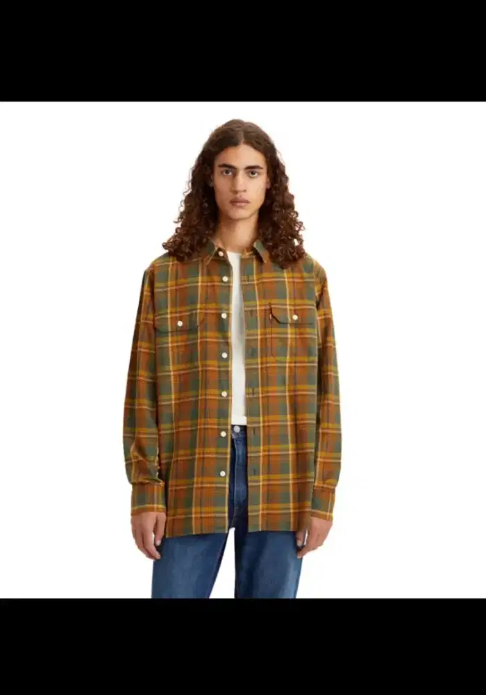 Kemeja Flannel levi's