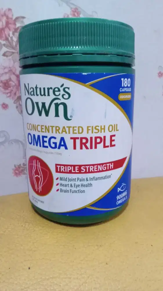 Nature's own Concentrated Fish Oil Omega Triple