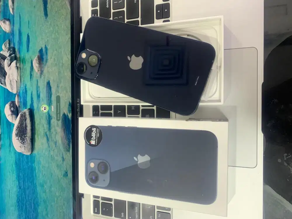 Iphone 13 128gb Midnight Garansi Resmi BNOB