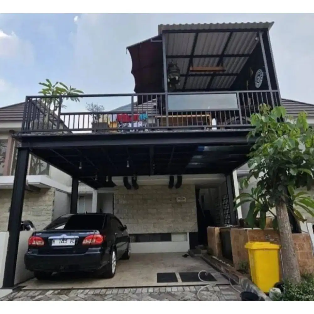 Mezanin Outdoor untuk Ruko & Industri + Gratis Survey