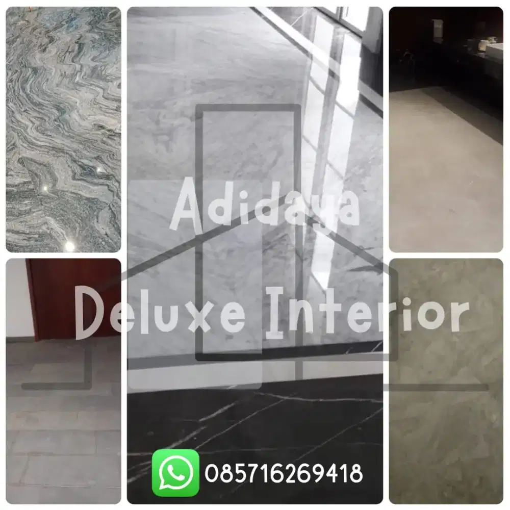 Tukang Pasang Marmer, Quadra, Granit. Kontraktor Bangun Rumah Mewah